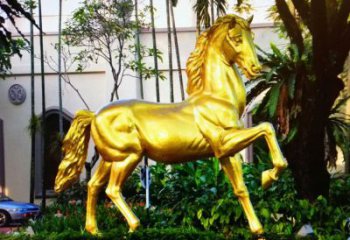 城市金馬銅雕廠家 黃銅動(dòng)物銅雕