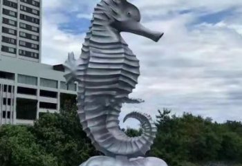黃銅海馬銅雕廠家 仿古動物銅雕