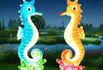 海馬銅雕廠家 抽象動物銅雕