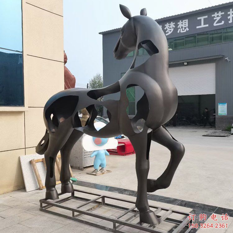 黃銅斑馬銅雕廠家 仿古動(dòng)物銅雕