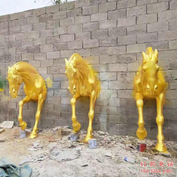 公園馬頭銅雕廠家 街頭動(dòng)物銅雕
