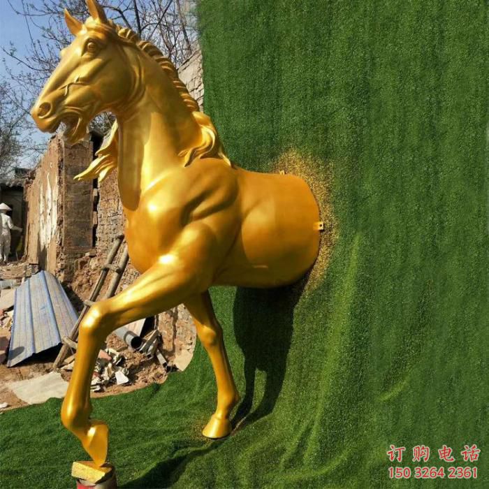 彩繪馬頭銅雕廠家 仿古動(dòng)物銅雕