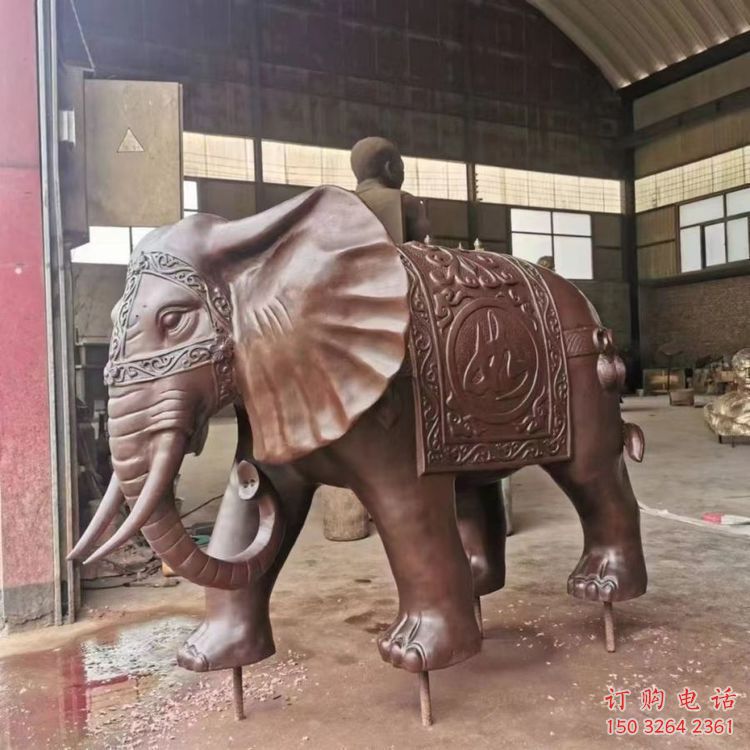 廣場大象銅雕廠家 青銅動物銅雕