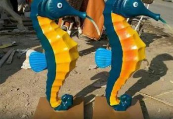 別墅海馬銅雕廠家 公園動物銅雕