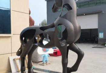 黃銅斑馬銅雕廠家 仿古動物銅雕