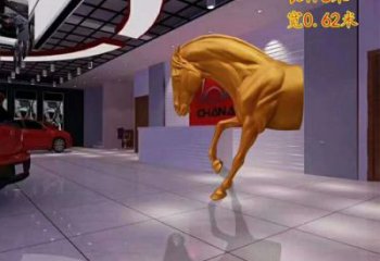 廣場馬頭銅雕廠家 青銅動物銅雕