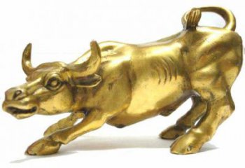 黃銅公牛銅雕廠家 仿古動(dòng)物銅雕