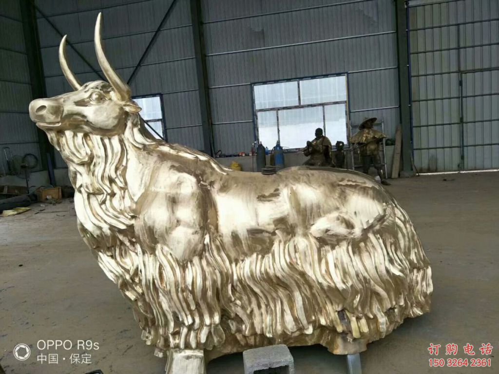 廣場(chǎng)牦牛銅雕廠家 青銅動(dòng)物銅雕
