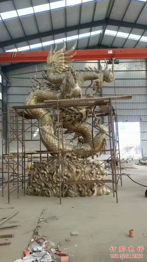 廣場銅龍銅雕廠家 青銅動(dòng)物銅雕