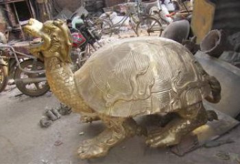 黃銅龜銅雕廠家 仿古動(dòng)物銅雕