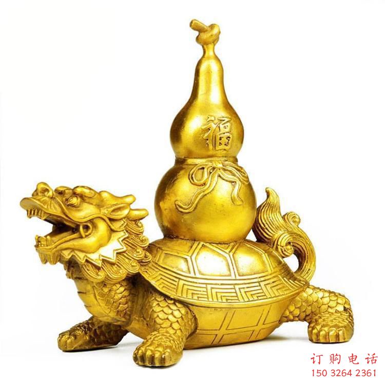 街頭龍龜銅雕廠家 城市動(dòng)物銅雕