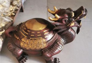 龍龜銅雕廠家 抽象動(dòng)物銅雕