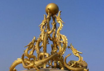 黃銅九龍銅雕廠家 仿古動(dòng)物銅雕