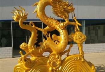 廣場(chǎng)金龍銅雕廠家 青銅動(dòng)物銅雕