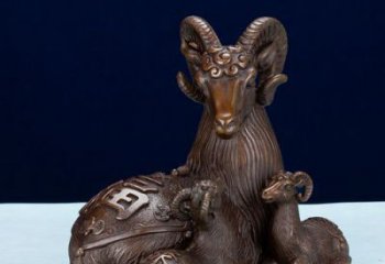 黃銅羊銅雕廠家 仿古動(dòng)物銅雕