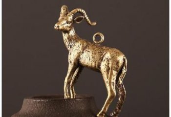 公園羊銅雕廠家 街頭動(dòng)物銅雕