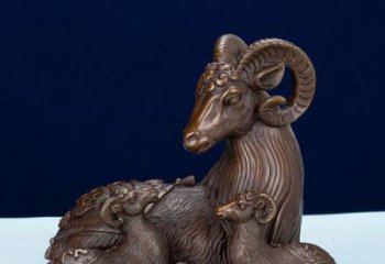 園林公羊銅雕廠家 青銅動物銅雕