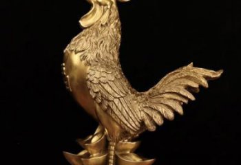 廣場雞銅雕廠家 青銅動物銅雕