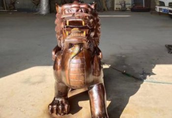 抽象貔貅銅雕廠家 辦公室動物銅雕