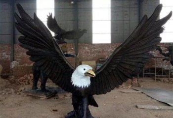 廣場(chǎng)老鷹銅雕廠家 青銅動(dòng)物銅雕