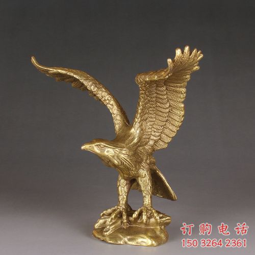 抽象大展宏圖銅雕廠家 辦公室動物銅雕