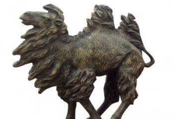紫銅駱駝銅雕廠家 仿古動(dòng)物銅雕