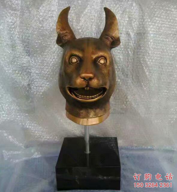 園林十二生肖銅雕廠家 青銅動(dòng)物銅雕