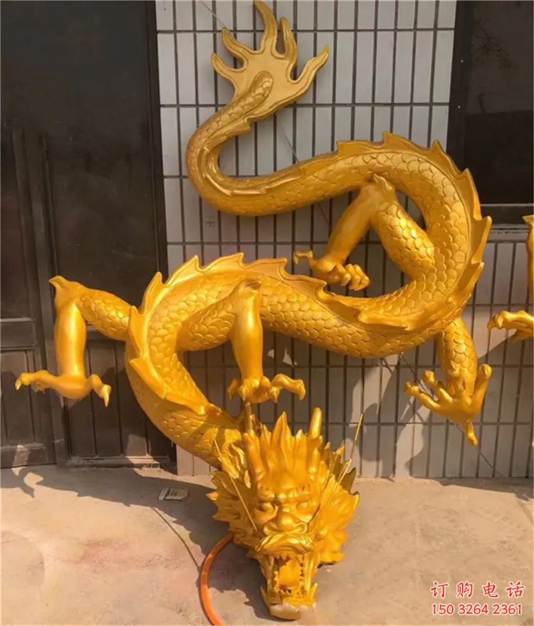 紫銅飛龍銅雕廠家 仿古動物銅雕
