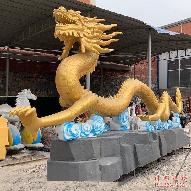 園林飛龍銅雕廠(chǎng)家 青銅動(dòng)物銅雕