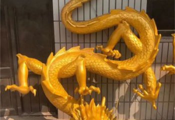 紫銅飛龍銅雕廠家 仿古動物銅雕