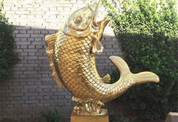 園林鯉魚銅雕廠家 青銅動(dòng)物銅雕