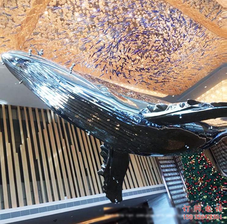 街頭鯨魚銅雕廠家 城市動(dòng)物銅雕