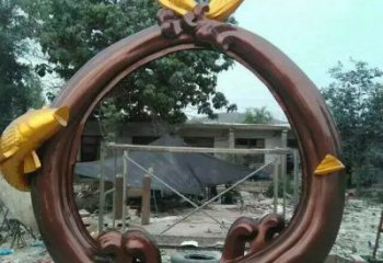 紫銅鯉魚跳龍門銅雕廠家 仿古動物銅雕