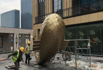 城市鯨魚銅雕廠家 黃銅動物銅雕