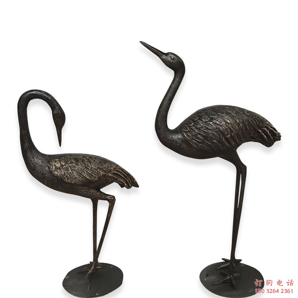 彩繪鴕鳥銅雕廠家 仿古動(dòng)物銅雕