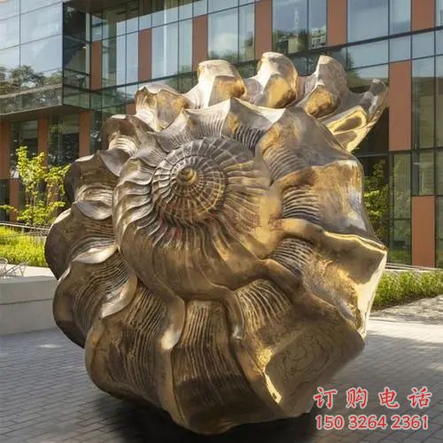 紫銅海螺銅雕廠家 仿古動(dòng)物銅雕