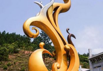青銅鳳凰銅雕廠家 公園動(dòng)物銅雕