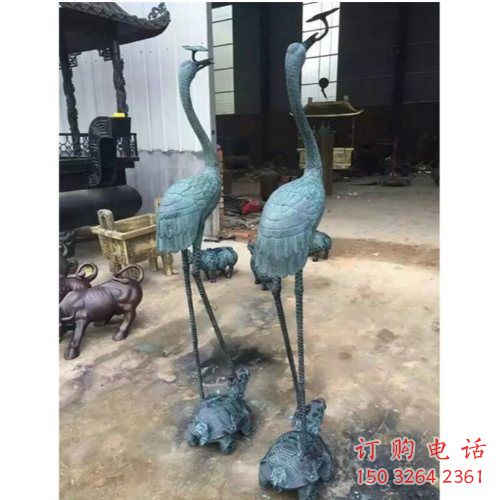 黃銅火鳥銅雕廠家 仿古動物銅雕