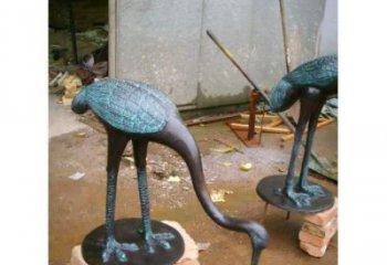 城市火鳥銅雕廠家 黃銅動物銅雕