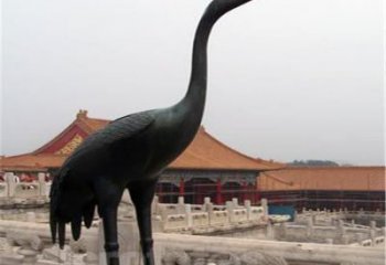 抽象火鳥銅雕廠家 辦公室動物銅雕