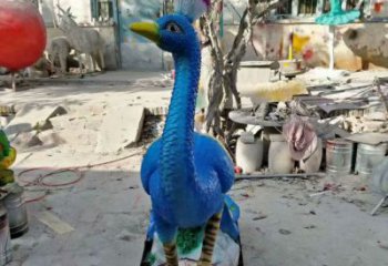 綠孔雀銅雕廠家 黃銅動(dòng)物銅雕廠