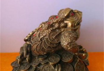 青蛙銅雕廠家 抽象動(dòng)物銅雕