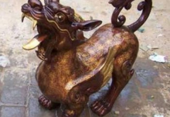 黃銅獨(dú)角獸銅雕廠家 仿古動(dòng)物銅雕