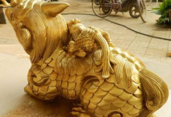 廣場(chǎng)獨(dú)角獸銅雕廠家 青銅動(dòng)物銅雕