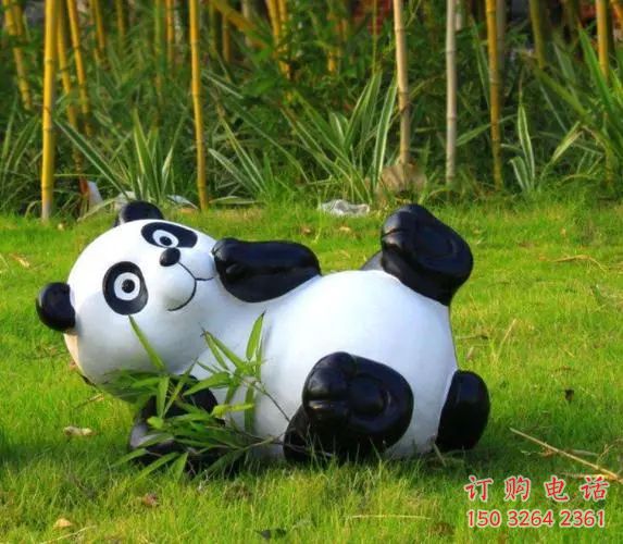 熊貓銅雕廠家 抽象動(dòng)物銅雕