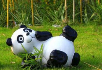 熊貓銅雕廠家 抽象動物銅雕