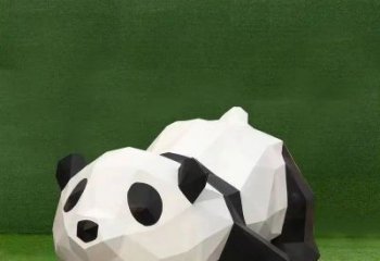 大熊貓銅雕廠家 抽象動(dòng)物銅雕