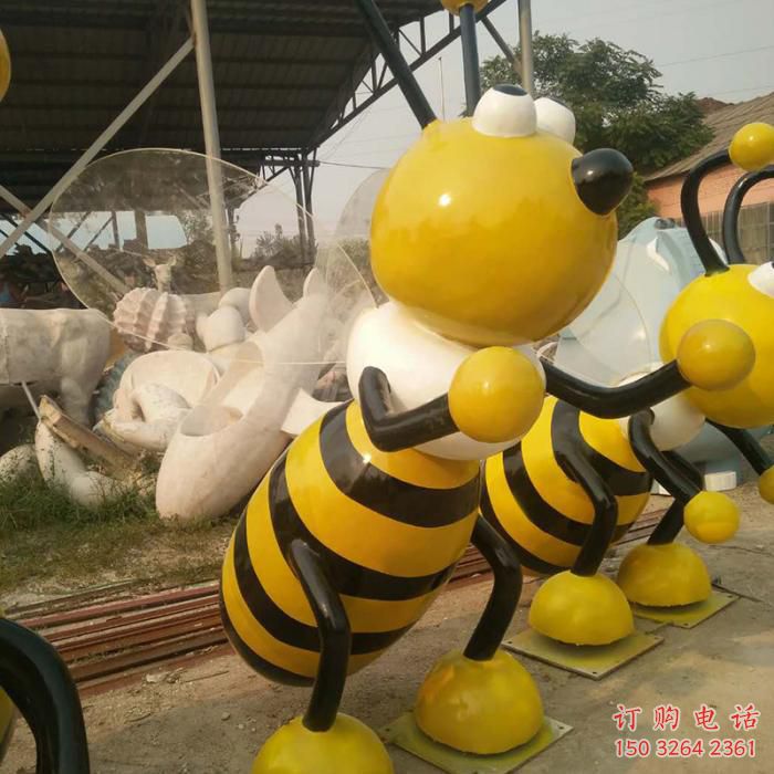 園林蜜蜂銅雕廠家 青銅動物銅雕