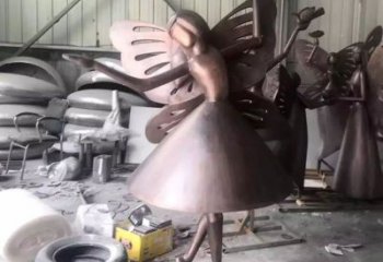 蝴蝶銅雕廠家 黃銅動物銅雕廠
