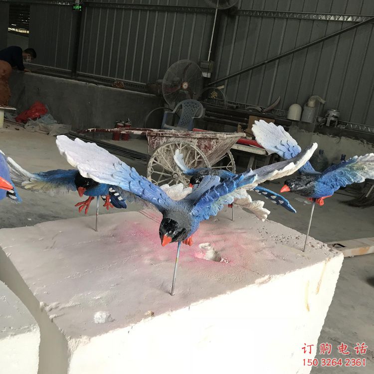 紫銅飛鳥(niǎo)銅雕廠家 仿古動(dòng)物銅雕